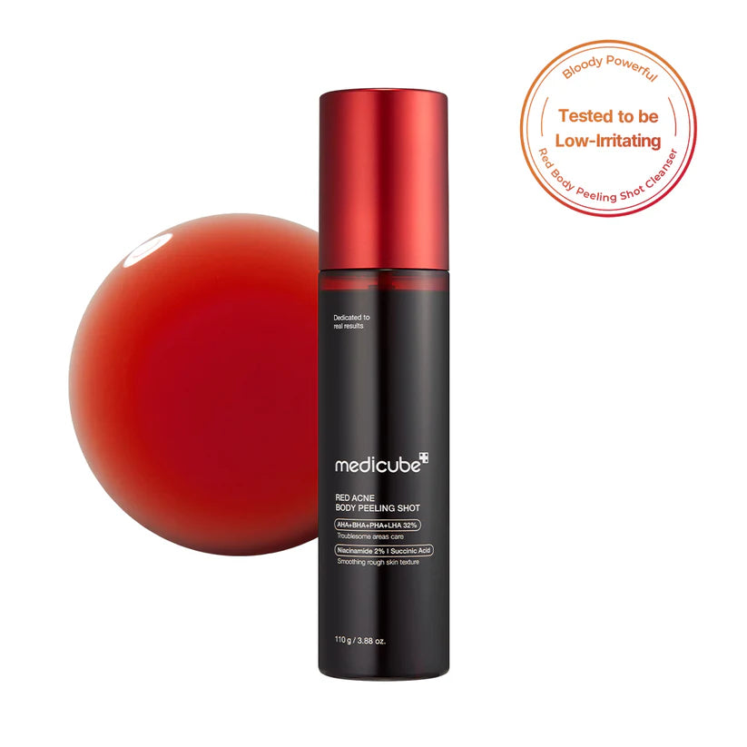 KIRMIZI VÜCUT PEELING SHOT TEMİZLEYİCİ
