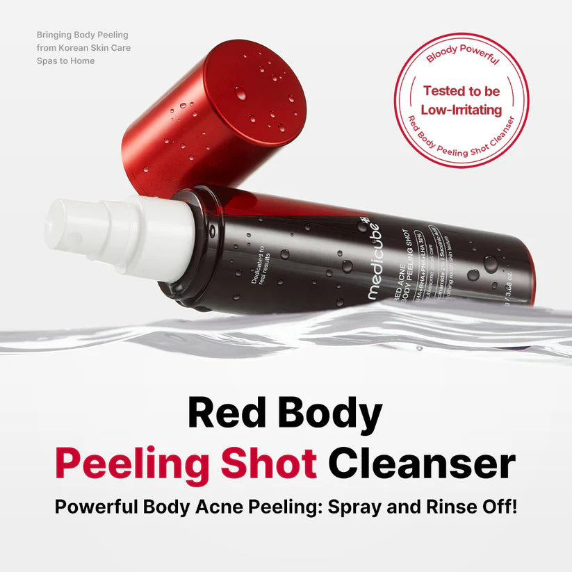 KIRMIZI VÜCUT PEELING SHOT TEMİZLEYİCİ