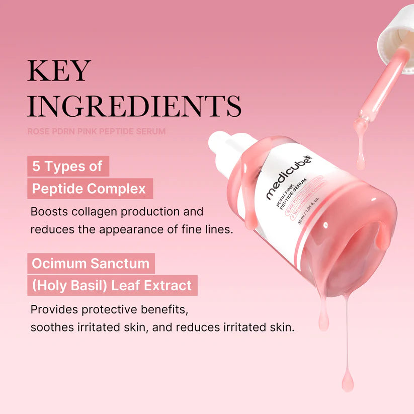 PDRN PEMBE PEPTİT SERUM